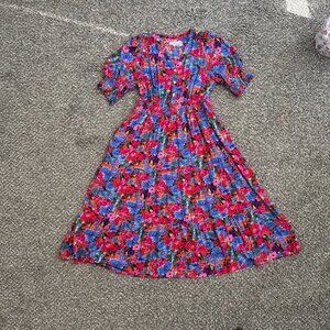 Piper and Scoot Castillion Dress Large NWOT